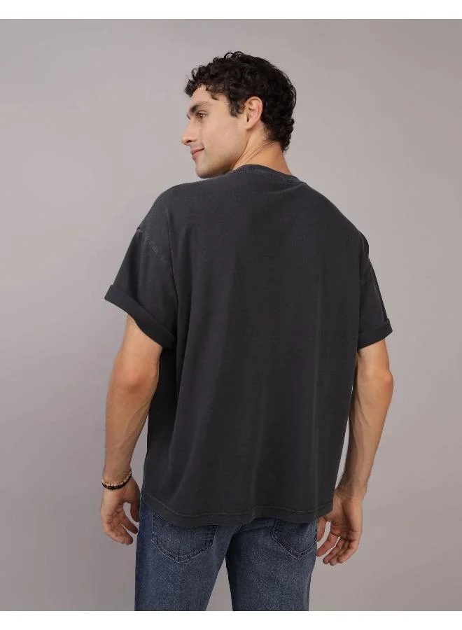 American Eagle 24/7 Graphic Drawstring Pullover Hoodie