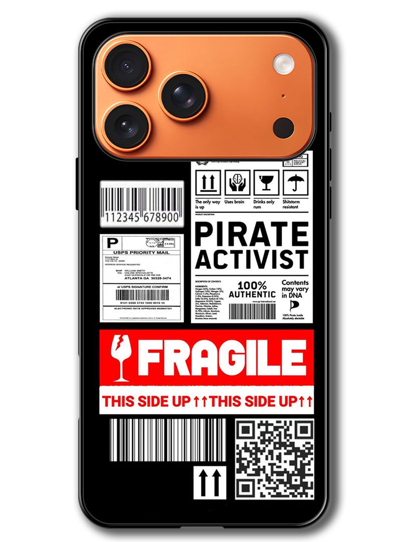 Theodor Case Compatible with Apple iPhone 17 Pro Max 6.9 Inch Protection Shockproof Bumper Cover Private Activist - Image 1