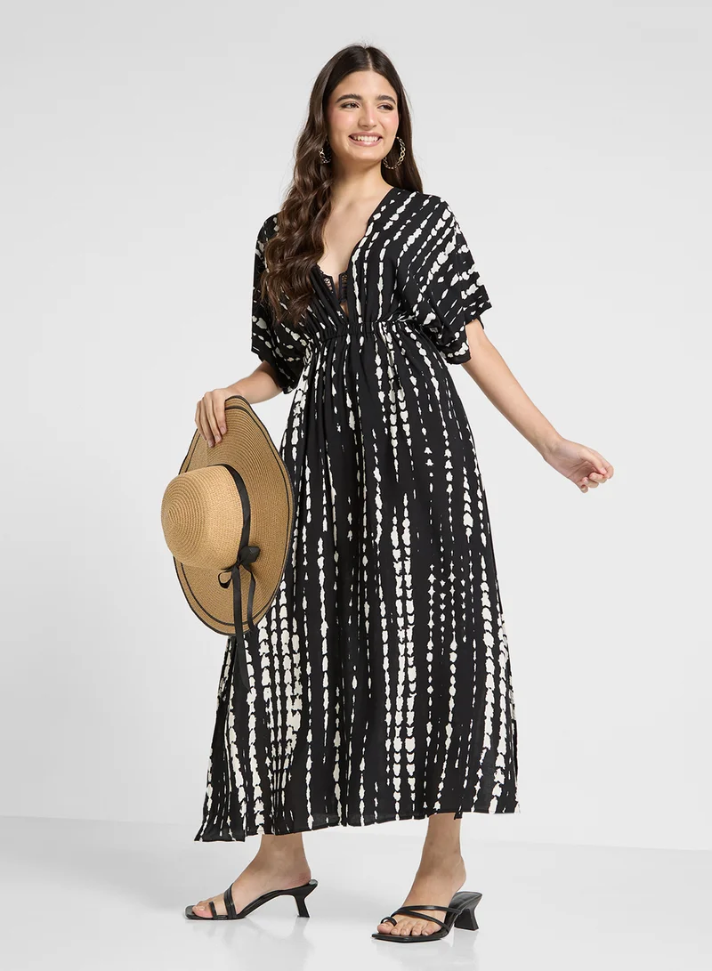 Ginger Tie-Dye Maxi Dress