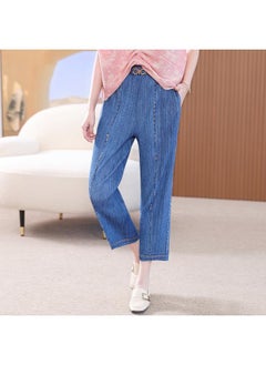Temperament Mother's Short Top Women's Summer Short-sleeved T-shirt Summer Miyake High-end Chubby Girls Plus Size Women's Clothing