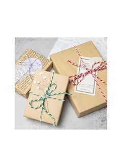 The Bros 6 Bundles x 10 Meters Colorful Cotton Twine String Decorative Cotton Cord Crafting String Gift Wrapping Ribbon 2mm Cotton Rope for Gardening Knitting Handmade Christmas Crafts (Sara)  - Image 5