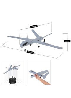 Generic Z51 Medium Remote Control Foam Aircraft Fixed Wing Two Channel Glider Fighter Aircraft Model Toy For Children-Color:600 MA Lithium Battery  - Image 5