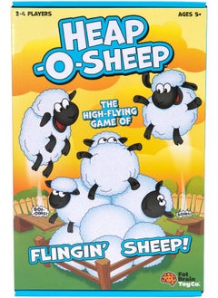 Fat Brain Toys Fat Brain Toys Heap-O-Sheep - Game of Catapulting Sheep, 6 to Adult, 2 to 4 Players  - Image 1