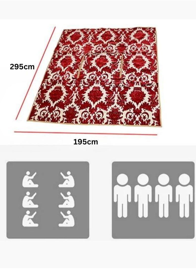 ماركة غير محددة - فرشة رحلات مع فتحة نار البراري مقاسات 295*195سم - Image 1