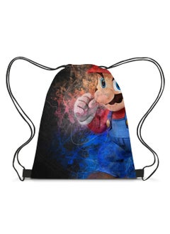 Mario Oxford Cloth Drawstring Bag 35*45cm 