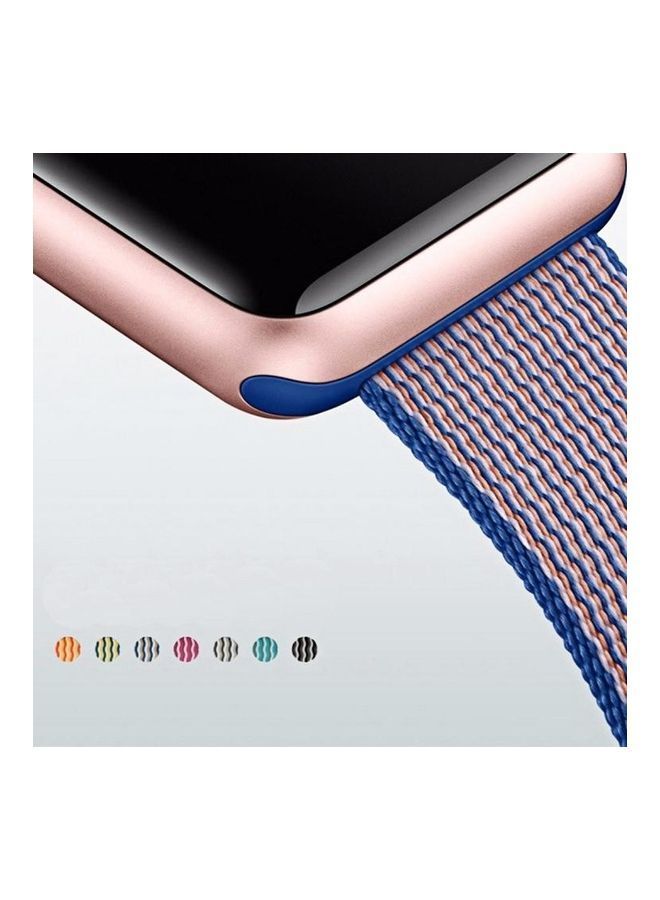 NIBEMINENT Replacement Strap Watchband For Apple Watch Series 6/SE/5/4/3/2/1 38mm - 40mm Gold - Image 5