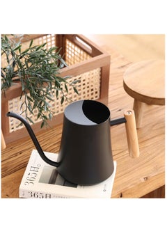 Hihonor Water Can Indoor Plant Black 35oz with Long Spout Mini Water Can Indoor Metal Watering Can Pot for Indoor House Plant Bonsai Outdoor Garden Flowers Modern Decorative  - Image 5