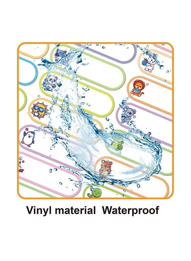 8 ورقات (240 قطعة) ملصقات أسماء المدارس لأغراض الأطفال مخصصة، ملصقات زجاجات الأطفال مقاومة للماء لرياض الأطفال، ذاتية التلميع، آمنة في غسالة الصحون، بطاقات أسماء للأطفال في الحضانة لزجاجات المياه. - Image 4