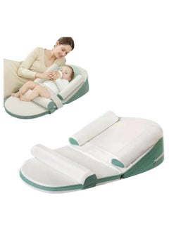 Hihonor Baby Lounger, Baby Sleeping Nest, Anti-Reflux Pillow, 0-30° Height Adjustable Travel Crib, Relieves Vomiting Milk, Washable  - Image 1