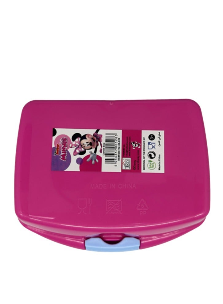 Minnie Mouse High Quality Durable Rectangular Lunch Box Pink  - Image 3