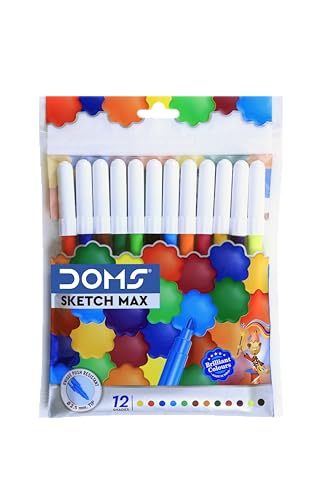 DOMS Junior Art Kit | Comes with a Transparent Zipper Bag | Perfect Value Pack | Kit for School Essentials | Gifting Range for Kids | Combination of 8 Stationery Items - Image 2