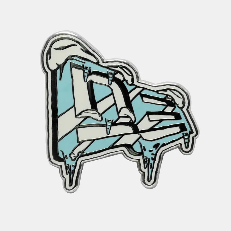 Iced Flag Pin