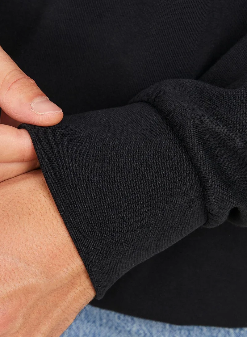 JACK & JONES Color Block Crew Neck  Sweatshirt