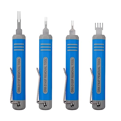 JRready ST5253-04 Molex Pin Extractor Kit Mini-Fit Jr. Extraction Molex Micro-Fit 3.0 Terminal Release Tool 3P 4P PC Fan Connector Electrical Pin Removal Tool - Image 1
