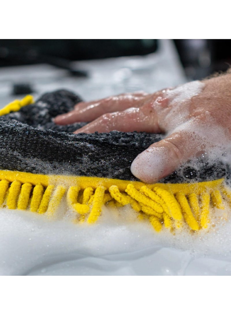 3D Wash N Wax Car Shampoo 946ml 32oz Thick Rich Foam Soap with Wax Protection pH Balanced, Easy Rinse, High Gloss Finish for Exterior Car Wash Safe for All Vehicle Surfaces - 201 - Image 5