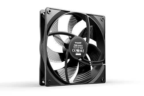 be quiet! Pure Wings 3 140mm Quiet PWM Case Fan | High top-end Speed with Low Minimum RPM | Extraordinary air Pressure | BL108 - Image 2