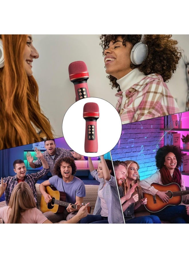 DLC Portable 7-in-1 Karaoke Wireless Microphone Handheld Mic Speaker Singing Home Party Birthday Wedding for All Smartphones Gift for Kids, Friends - Image 5