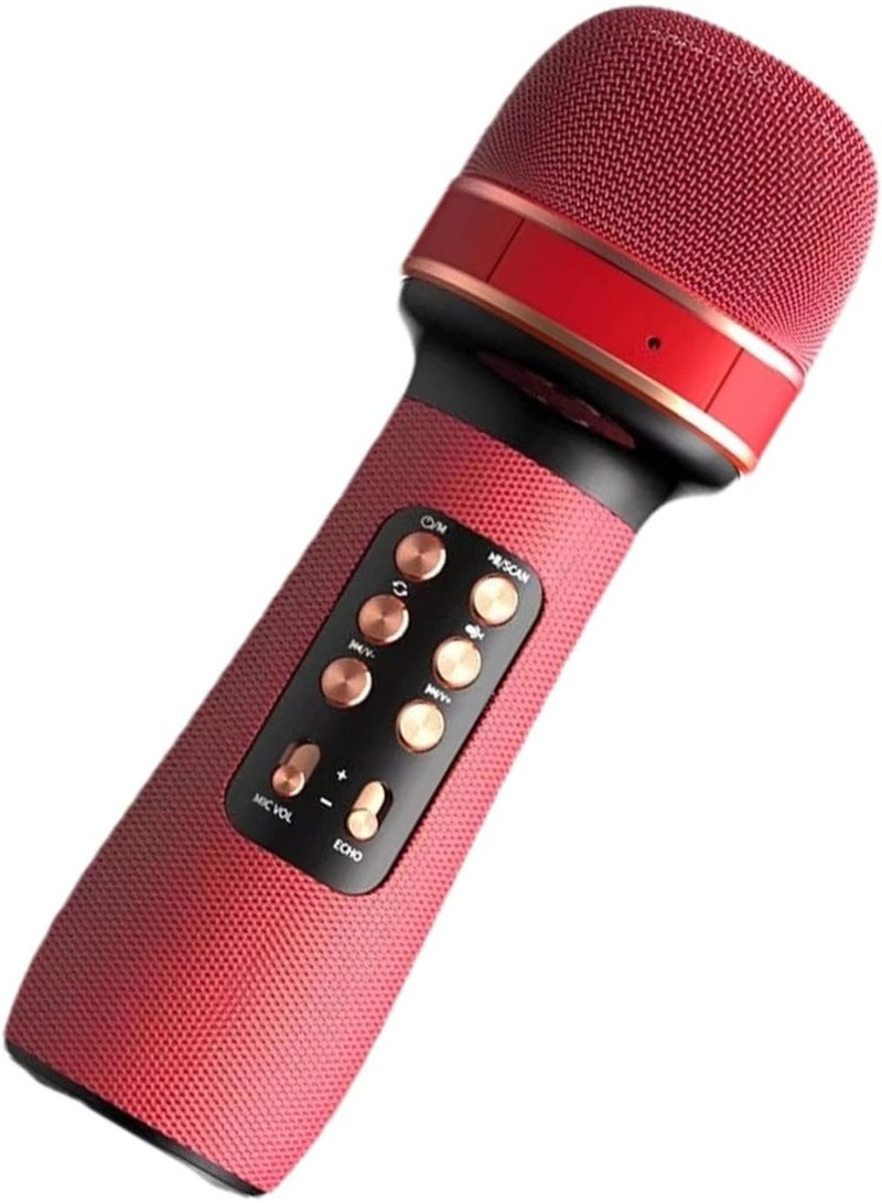 DLC Portable 7-in-1 Karaoke Wireless Microphone Handheld Mic Speaker Singing Home Party Birthday Wedding for All Smartphones Gift for Kids, Friends - Image 3