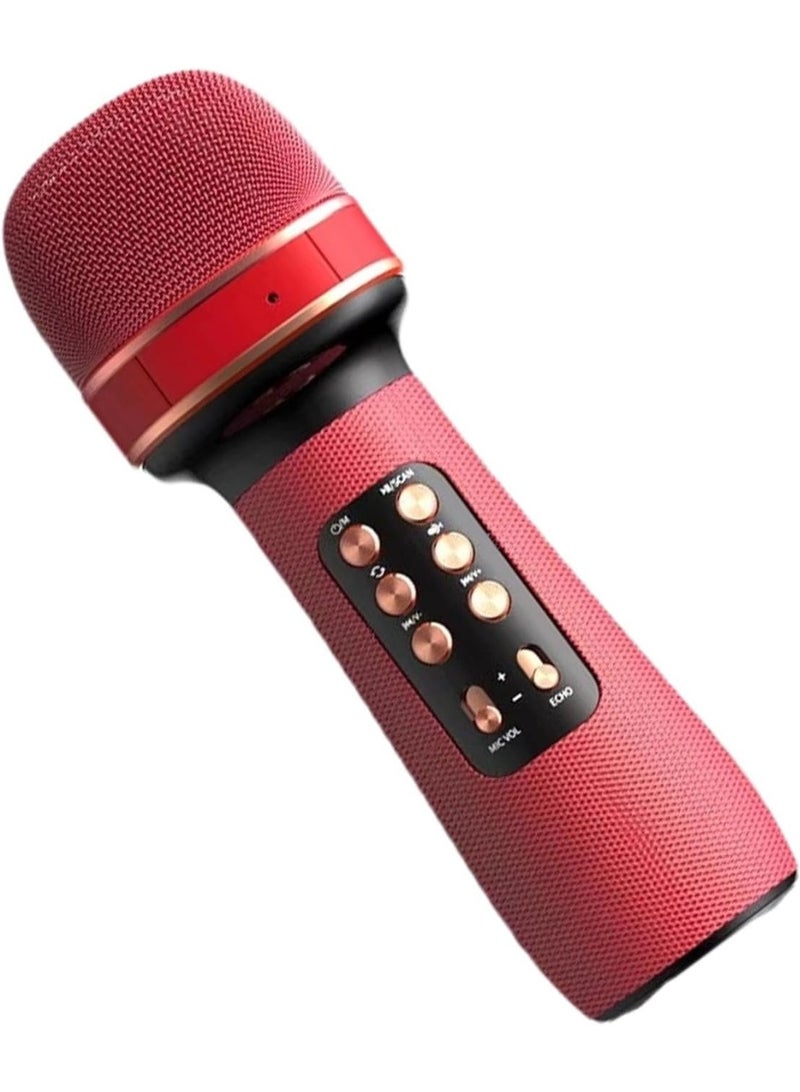 DLC Portable 7-in-1 Karaoke Wireless Microphone Handheld Mic Speaker Singing Home Party Birthday Wedding for All Smartphones Gift for Kids, Friends - Image 2