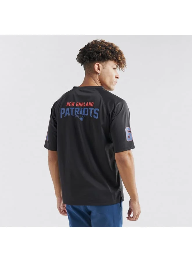 Splash FAV New England Patriots Print NFL League T-shirt