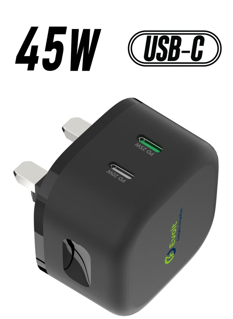 TC-300 45W GaN Charger with TYPE-C Cable