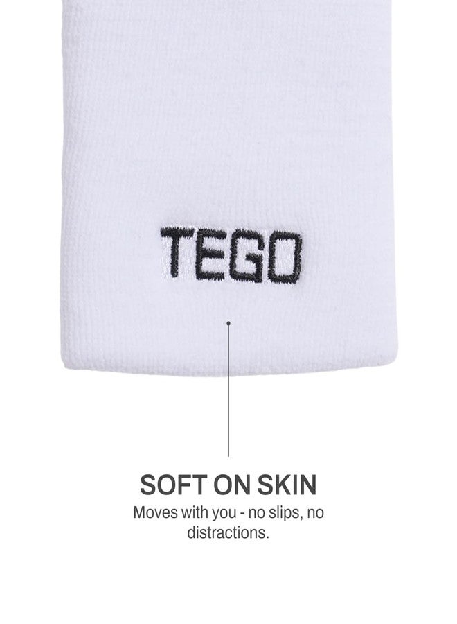 تيجو سوار معصم TEGO Core Performance | سوار سريع الامتصاص للعرق | تصميم مرن وناعم | سوار رياضي منخفض الارتفاع للتدريب والجري ويوم المباراة - Image 4