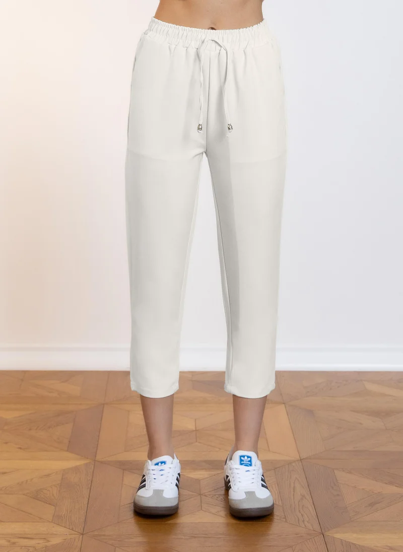 شايبس COMFORT SLIM CROPPED TROUSERS