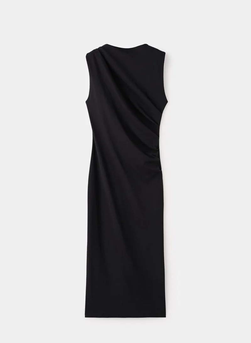MANGO  Long draped dress for Women | Best Price UAE