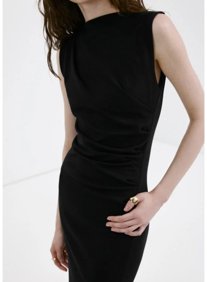 MANGO  Long draped dress for Women | Best Price UAE