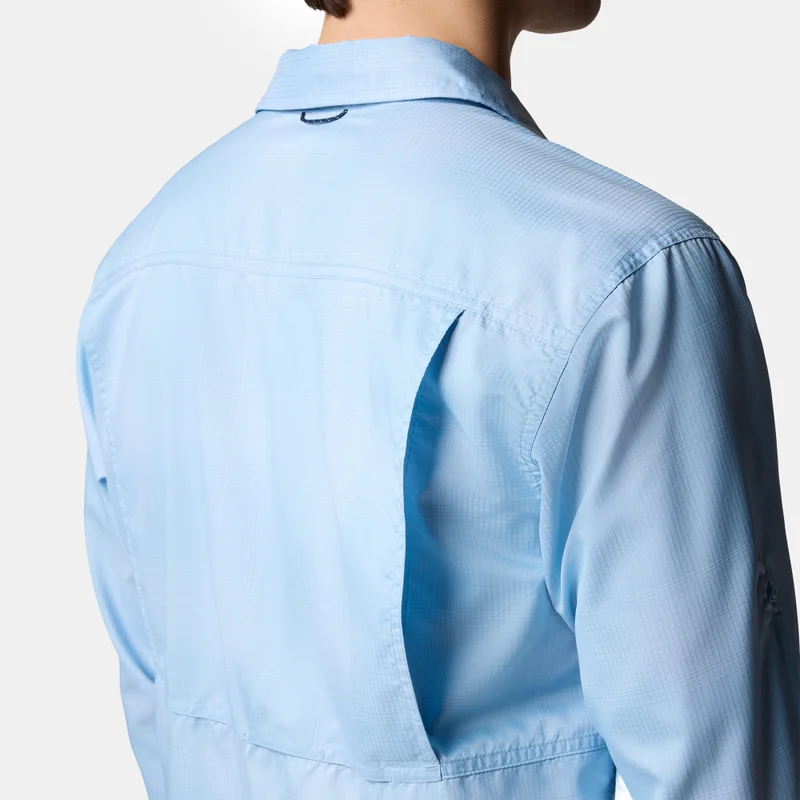 Columbia Blue Men's Silver Ridge™ Utility Lite Plaid Shirt for Men | Best Price UAE