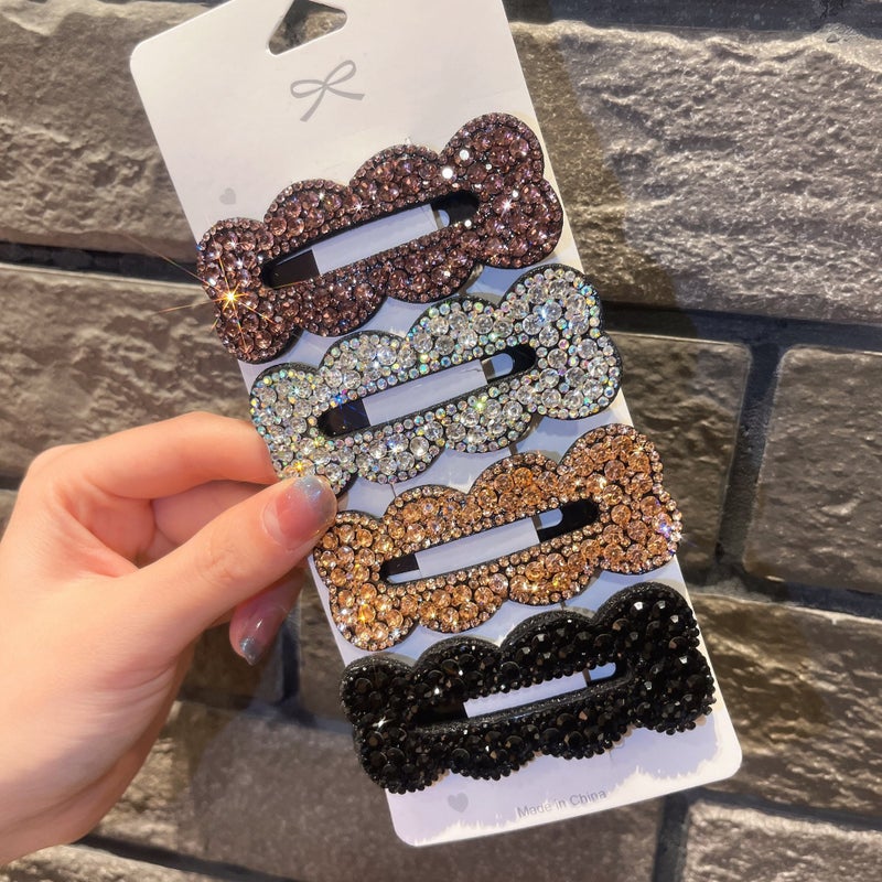 Alloy Hair Accessories Star Five-Pointed Star Color Bb Clip Broken Hairpin Bangs Clip Simple Side Clip Headdress Hairpin - Image 1