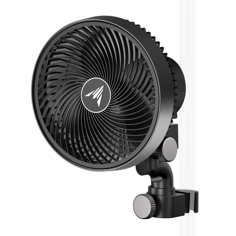 ايه سي إنفينيتي AC Infinity CLOUDRAY A6 Grow Tent Clip Fan 6 مع محرك EC طويل العمر مُعاد تصميمه مخصص 10 سرعات رياح ديناميكية مقاومة للطقس IP-54 دوارة يدوية لتبريد الدورة الدموية المائية - Image 1