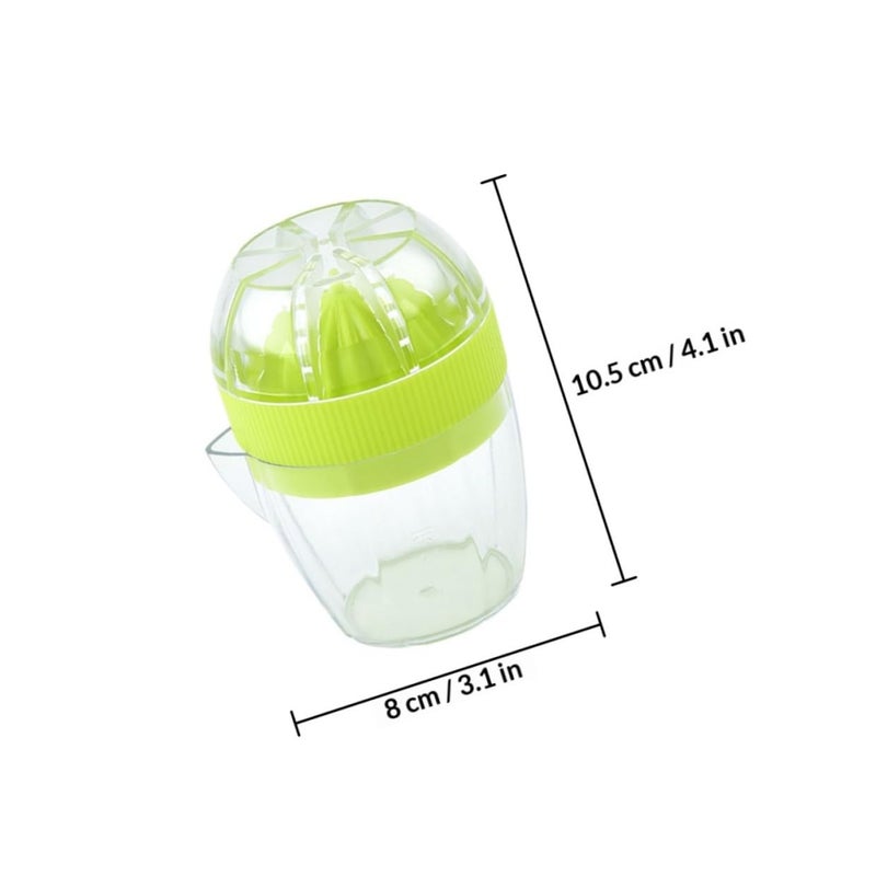 Manual Citrus Juicer Squeezer 2 Pack Plastic Lemon Press For Fresh Juice Kitchen Tool - Image 3