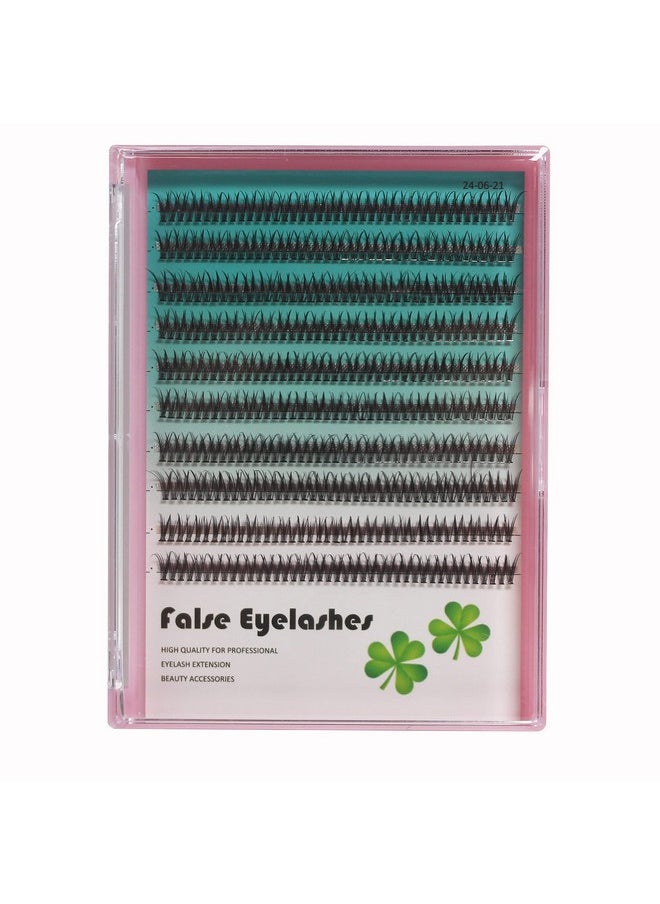 Vayator 814Mm To Choose Individual Black False Eyelashes Fishtail Design Makeup False Eyelashes Extension Eyelashes Cluster Natural Soft Fake False Eyelashe Eyelash Extension Tool Large Capacity (10Mm)  - Image 1