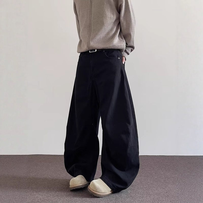 Unisex Classic Denim Jeans Loose Fit Daily Outdoor Wear - Image 2