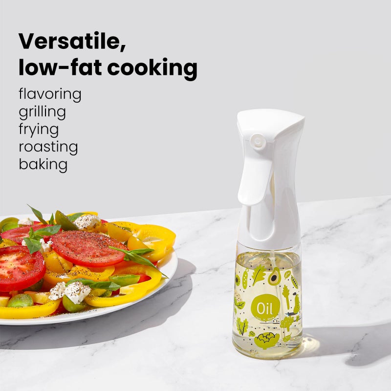 Mistifi Oliver Oil Sprayer for cooking, Spray bottle 6oz, Non-Aerosol Refillable Dispenser Oil Mister FS601 Green Vegetable - Image 5