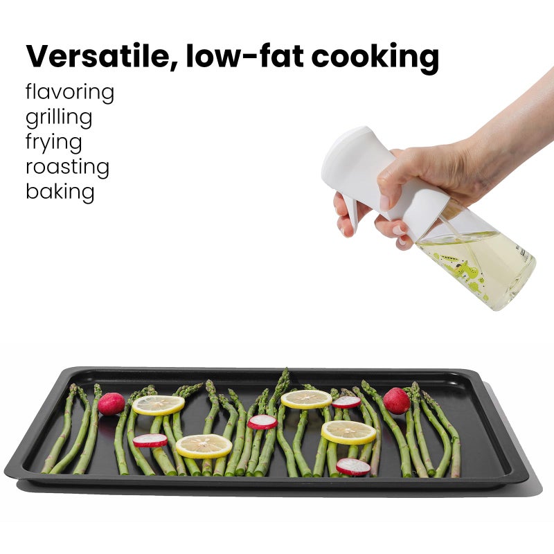 Mistifi Oliver Oil Sprayer for cooking, Spray bottle 6oz, Non-Aerosol Refillable Dispenser Oil Mister FS601 Green Vegetable - Image 4