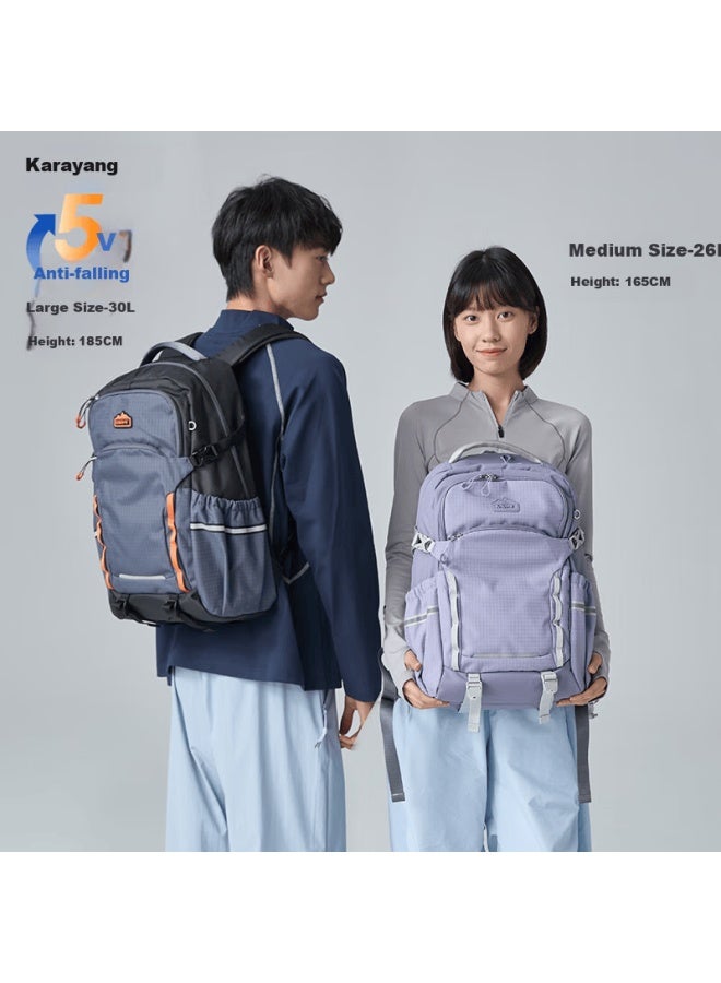 Kala·y Backpack For Middle And High School Students, Large Capacity, Reduced Burden, Spine Protection, Suitable For Middle School And College Students, Stylish Casual Backpack For Men And Wome
