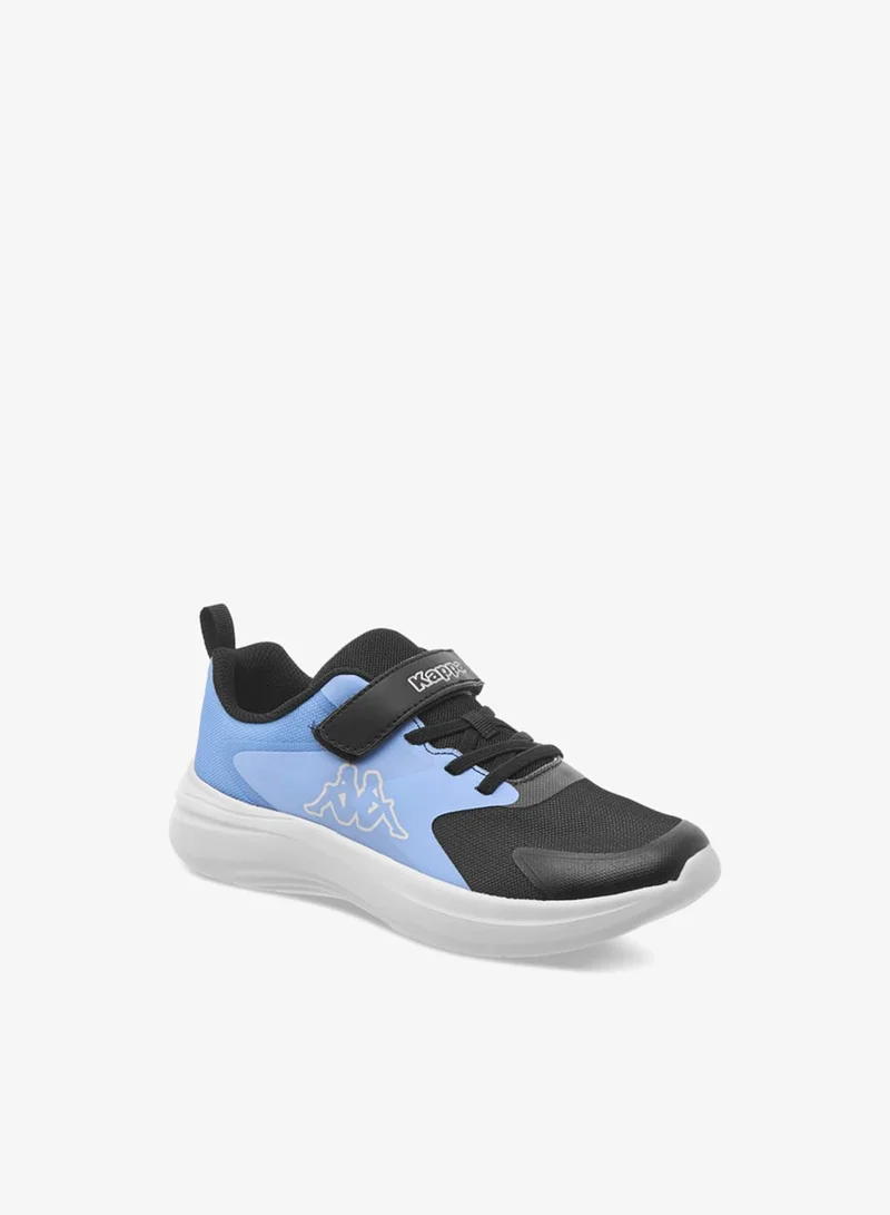 Kappa Girls' Colourblock Sports Shoes With Hook And Loop Closure