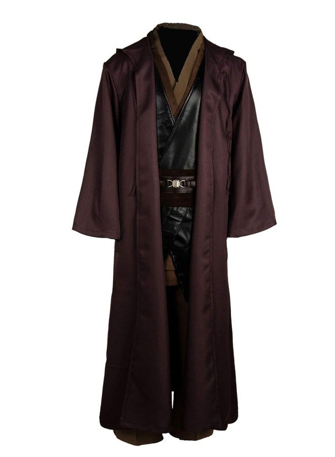ClSSTEV Tunic Costume Mens Halloween Cosplay Costume Tunic Robe Full Set (Large, Anakin(Set)) - Image 1