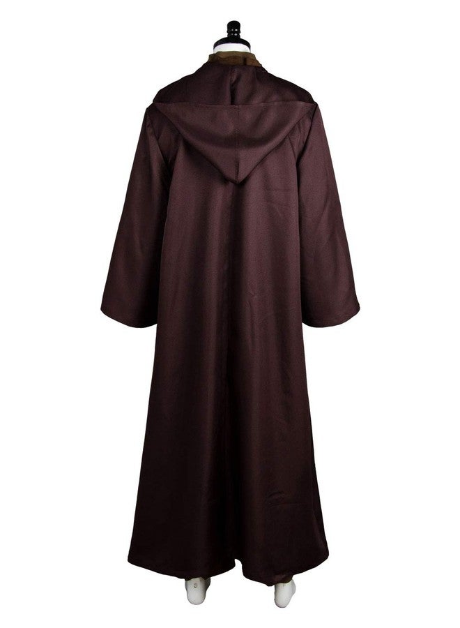 ClSSTEV Tunic Costume Mens Halloween Cosplay Costume Tunic Robe Full Set (Large, Anakin(Set)) - Image 4
