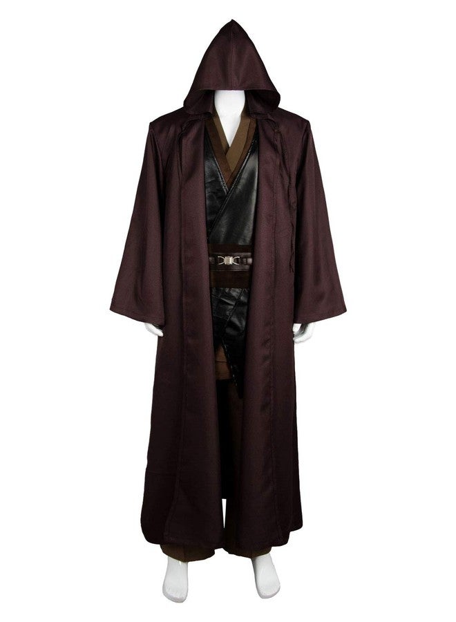 ClSSTEV Tunic Costume Mens Halloween Cosplay Costume Tunic Robe Full Set (Large, Anakin(Set)) - Image 5
