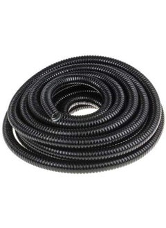 Royal Apex Apex PVC Coated Galvanized Steel Flexible Conduit Black for Protection of Cable and Wire in Tunnels, Hospitals, High-rise Office Blocks and Public Buildings, Underground Etc. (40mm x 10 Meter) 