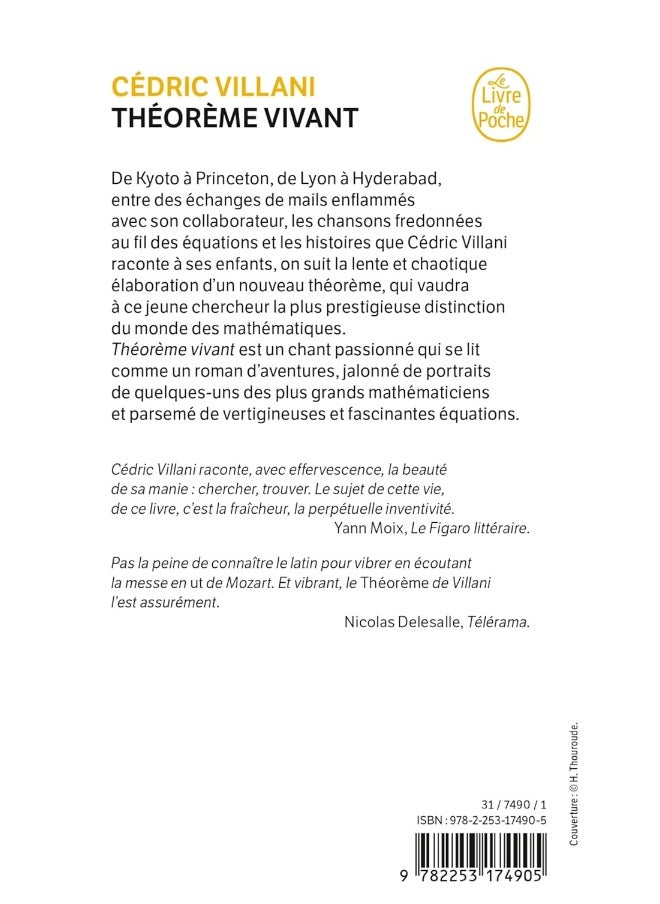 Le Livre de Poche Theoreme vivant  - Image 2