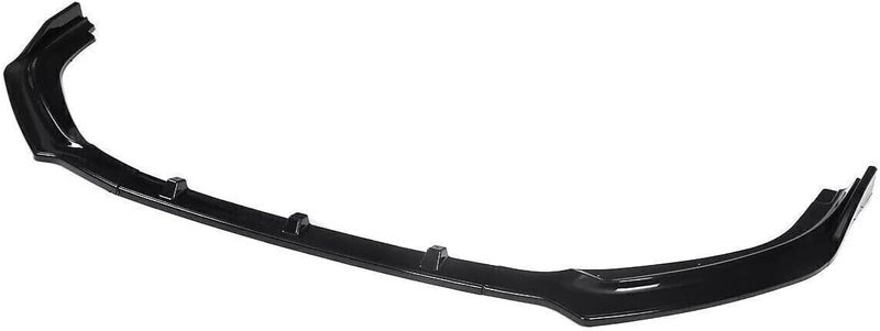 MUTUSAISI Bright Black Front Bumper 3-Stage Lip Spoiler for Toyota Highlander 2017-2019 - Image 4