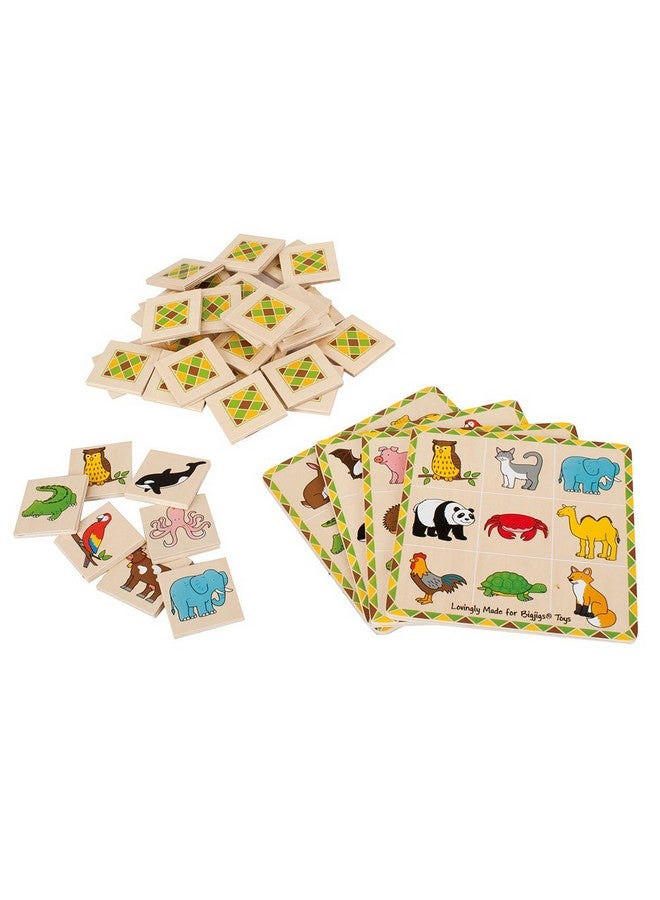 Bigjigs Toys لعبة لوتو الخشبية من بيج جيس - Image 1