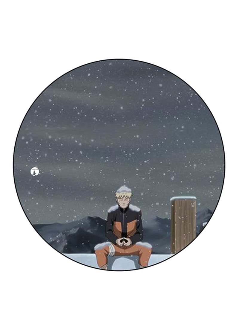 Anime Naruto Printed Mouse Pad  Multicolour