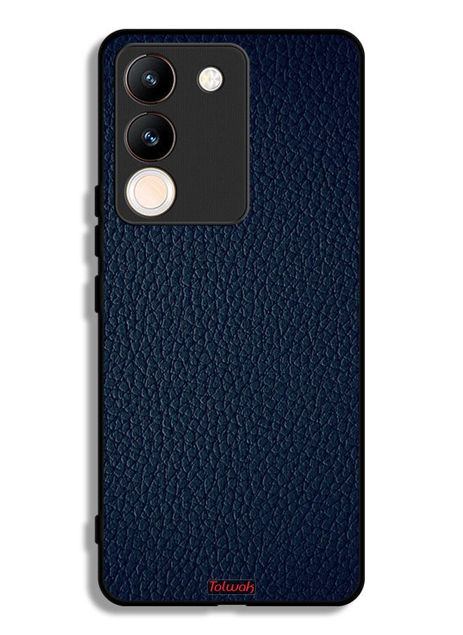 Tolwak - غطاء حماية جلدي بنمط لهاتف vivo V29e - Image 1