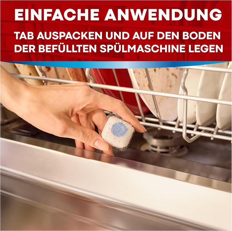 Somat 5-in-1 machine cleaner (12 WL), anti-limescale dishwasher cleaner for monthly use, cleaning tabs for the dishwasher for longer life, without extra rinse cycle - Image 5
