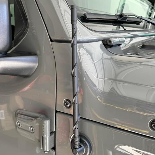 VOFONO Antenna for 20072026 Jeep Wrangler 4xe JK JL Unlimited Willys Gladiator JT Rubicon Sahara Jeep Gladiator Accessories 13 Inch Jeep Wrangler Antenna Replacement for AM FM Radio Reception - Image 1
